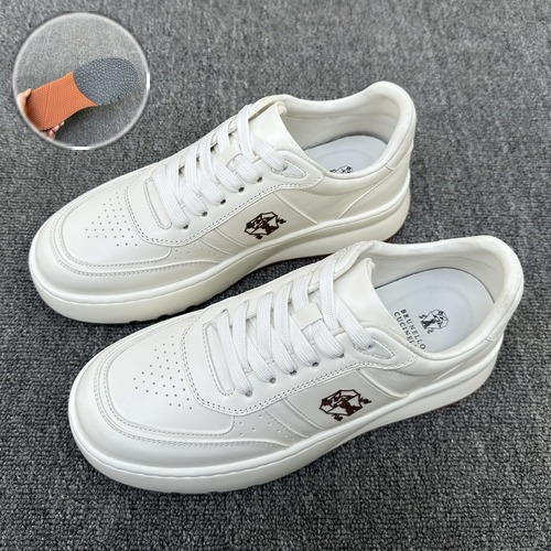 Brunello Cucinelli Perforated Leather Low-Top Sneaker 브루넬로 쿠치넬리 퍼포레이티드 레더 로우탑 스니커즈 화이트