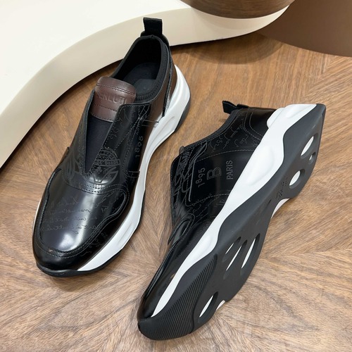 Berluti Shadow Leather Sneaker 벨루티 섀도우 레더 스니커즈 블랙