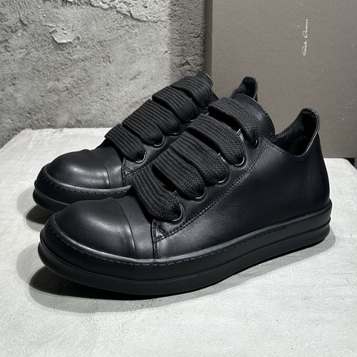 Rick Owens DRKSHDW Spider Lace Leather Low Sneaker 릭 오웬스 다크쉐도우 스파이더 레이스 레더 로우 스니커즈
