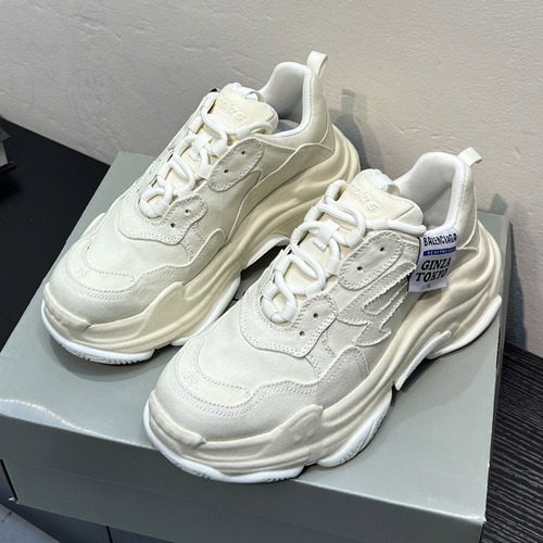 Balenciaga Triple S Tape Type Sneaker 발렌시아가 트리플 S 테이프 타입 스니커즈 아이보리