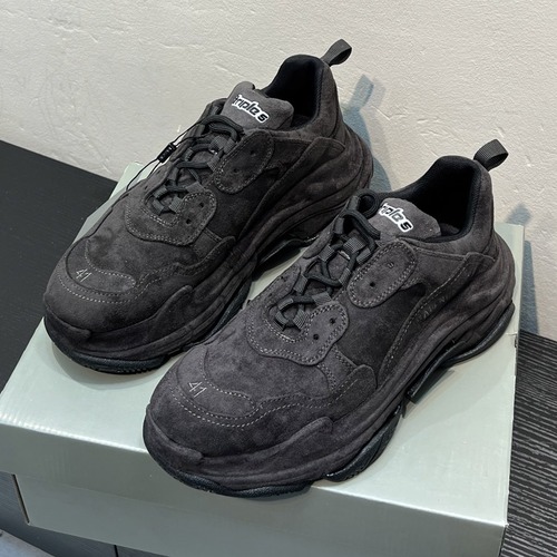 Balenciaga Triple S Tape Type Sneaker 발렌시아가 트리플 S 테이프 타입 스니커즈 다크브라운