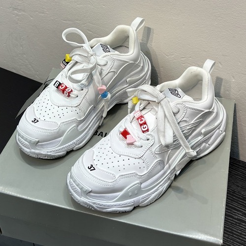 Balenciaga Triple S Tape Type Sneaker 발렌시아가 트리플 S 테이프 타입 스니커즈 화이트