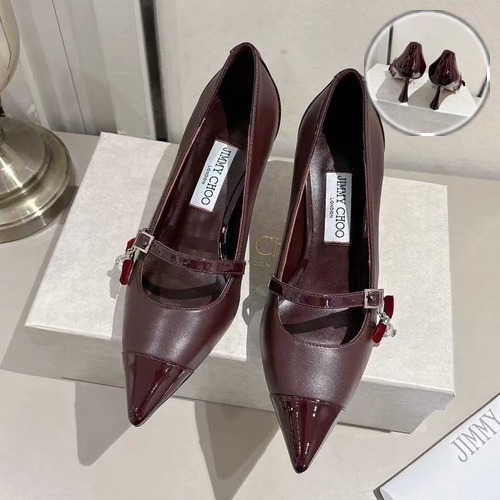 Jimmy Choo AREN PUM65 Pointed Toe Leather Pump 지미추 아렌 PUM65 포인티드 토 레더 펌프스