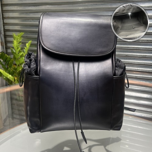 Berluti Leather Drawstring Backpack 벨루티 가죽 드로우스트링 백팩 프랑스 송아지 가죽 44cm