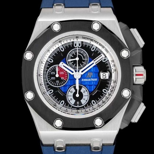 Audemars Piguet Royal Oak Offshore Chronograph 오데마 피게 로열 오크 오프쇼어 26568PM.OO.A021CA.01 크로노그래프 카본 파이버 블루 44mm