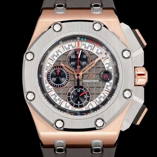 Audemars Piguet Royal Oak Offshore Chronograph 오데마 피게 로열 오크 오프쇼어 26568PM.OO.A021CA.01 크로노그래프 카본 파이버 카키 44mm