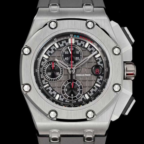 Audemars Piguet Royal Oak Offshore Chronograph 오데마 피게 로열 오크 오프쇼어 26568PM.OO.A021CA.01 크로노그래프 카본 파이버 그레이 44mm