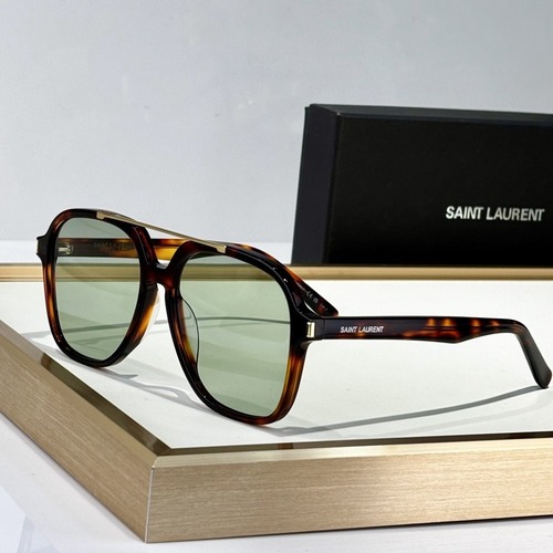 Saint Laurent SL 545 Oversized Acetate Sunglasses 생로랑 SL545 오버사이즈 아세테이트 레오파드 선글라스
