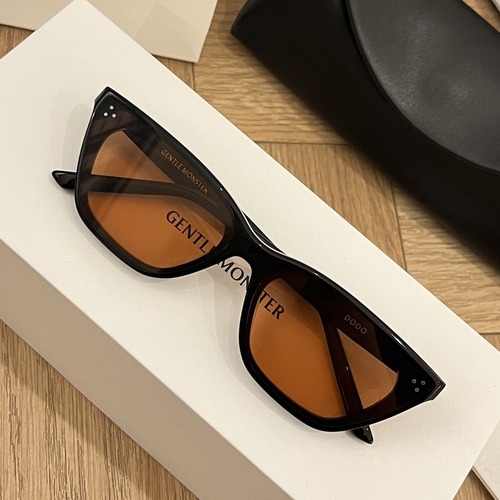 Gentle Monster Dodo 01 Cat-Eye Acetate Sunglasses 젠틀몬스터 도도 01 캣아이 아세테이트 오렌지 선글라스