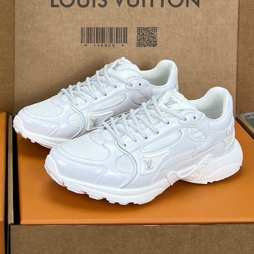 Louis Vuitton Olympia Round Toe Lace-up Low-top Sneakers 루이비통 올림피아 라운드 토 레이스업 로우탑 스니커즈 -2