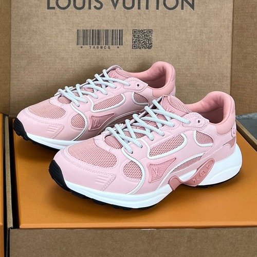 Louis Vuitton Olympia Round Toe Lace-up Low-top Sneakers 루이비통 올림피아 라운드 토 레이스업 로우탑 스니커즈 -3
