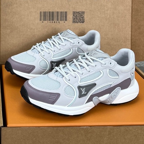 Louis Vuitton Olympia Round Toe Lace-up Low-top Sneakers 루이비통 올림피아 라운드 토 레이스업 로우탑 스니커즈 -4