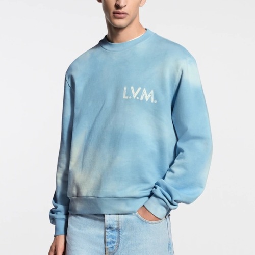 Hermes Tie-Dye Cotton Knit Sweater Multi Color 에르메스 타이다이 코튼 니트 스웨터 멀티 컬러