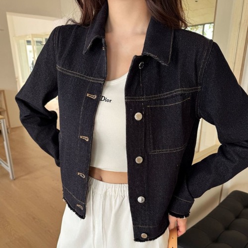 Prada Denim Jacket Black 프라다 데님 자켓 블랙