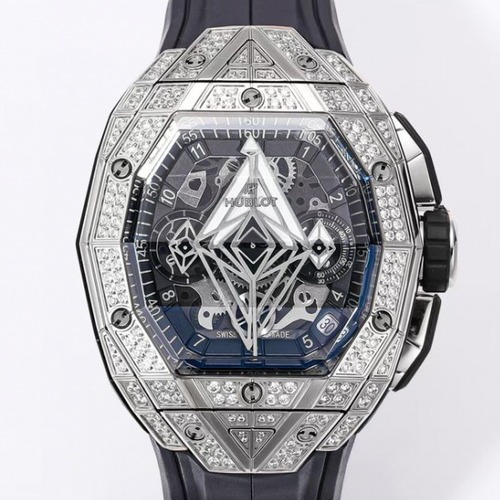 Hublot Spirit of Big Bang Sang Bleu Titanium 42mm 위블로 스피릿 오브 빅뱅 상 블루 티타늄 쥬얼버전 42mm