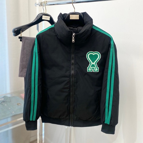 AMI Light Down Jacket Black 아미 라이트 다운 자켓 블랙 