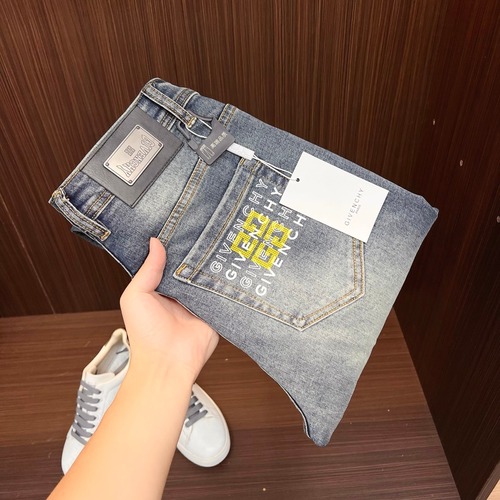 Givenchy Selvedge Denim Straight Jeans Indigo 지방시 셀비지 데님 스트레이트 진 인디고