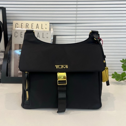 TUMI 196658 Voyageur Nylon Blue Crossbody Bag 투미 196658 보야저 나일론 블루 크로스백 29cm