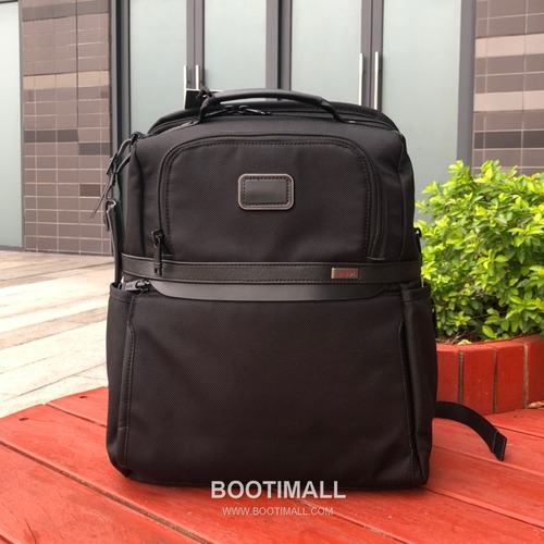 TUMI Alpha Ballistic Nylon Backpack 2603177 Ballistic Nylon Black Backpack 투미 알파 발리스틱 나일론 백팩 2603177 발리스틱 나일론 블랙 백팩 41cm