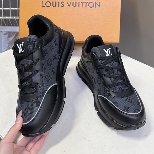 Louis Vuitton Retro Platform Sneaker Calfskin Mesh Sneakers 루이비통 레트로 플랫폼 스니커즈 송아지가죽 메쉬