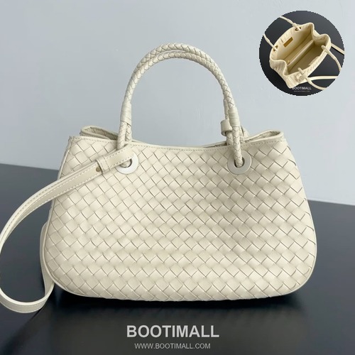 Bottega Veneta Basket Handbag Nappa Lambskin Top Handle Bag 보테가 베네타 바스켓 핸드백 나파 램스킨 탑핸들백 31cm