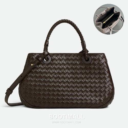 Bottega Veneta Basket Handbag Nappa Lambskin Top Handle Bag 보테가 베네타 바스켓 핸드백 나파 램스킨 탑핸들백 31cm