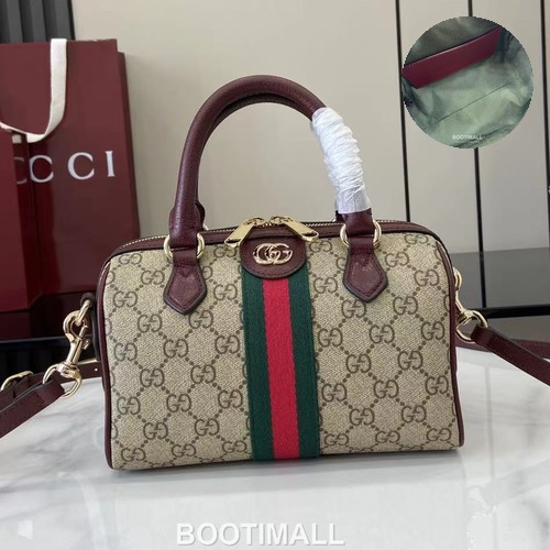 Gucci Ophidia Top Handle GG Canvas Brown Top Handle Bag 구찌 오피디아 탑 핸들백 841294 GG 캔버스 브라운 탑핸들백 21cm