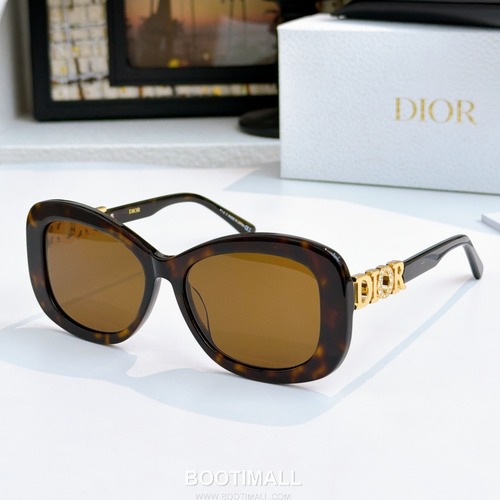 Dior Crystal Sunglasses Acetate, Crystal Black 디올 크리스탈 선글라스 아세테이트, 크리스탈 블랙 56-17-145 145cm