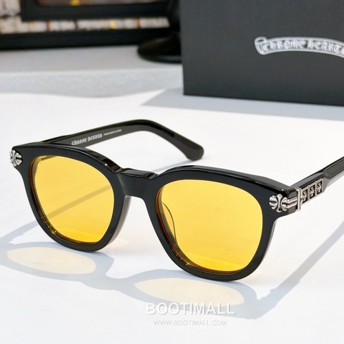 Chrome Hearts Smoke Show Sunglasses Acetate Black 크롬하츠 스모크 쇼 선글라스 아세테이트 블랙 52-21-153 153cm