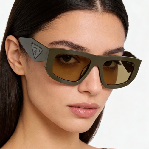 Prada PR D04SU Sunglasses Acetate Brown 프라다 PR D04SU 선글라스 아세테이트 브라운 53-20-145 145cm