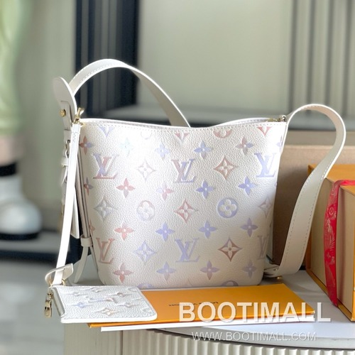 Louis Vuitton All In BB Monogram Empreinte Purple 루이비통 올 인 BB 모노그램 앙프렝뜨 퍼플 18cm