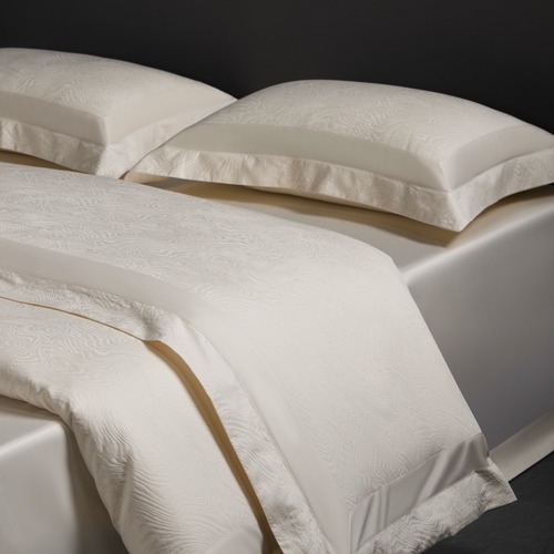 Santorini Jacquard Bedding Cotton Beige 산토리니 자카드 침구 코튼 베이지