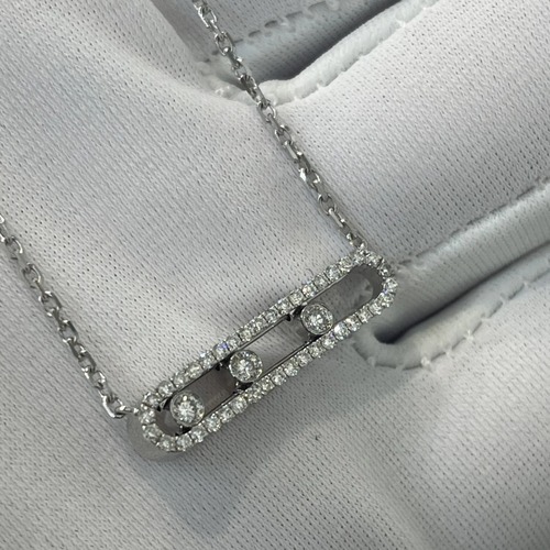 Messika Move Necklace 18K Gold, Diamond 메시카 무브 목걸이 18K 골드, 다이아몬드