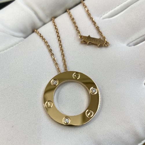 Cartier Trinity Necklace 18K Gold, Diamond 까르띠에 트리니티 목걸이 18K 골드, 다이아몬드