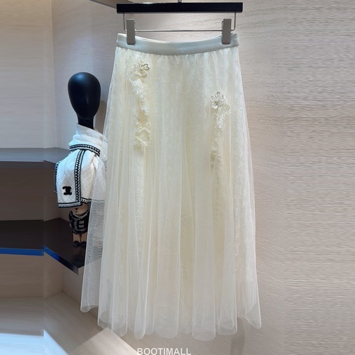 Dior Tulle Midi Skirt Tulle 디올 튤 미디 스커트 튤