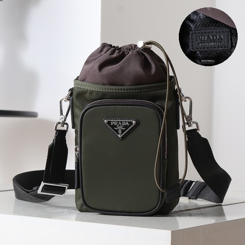 Prada Re-Nylon Phone Pouch Re-Nylon New Color 프라다 리나일론 폰 파우치 2ZH155 리나일론(재생 나일론) 뉴 컬러 18cm