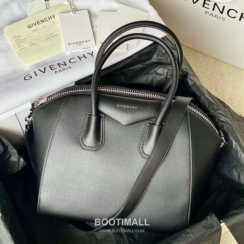 Givenchy Antigona Tote Grained Calfskin Black Tote Bag 지방시 안티고나 토트 그레인드 카프스킨 블랙 토트백 34cm