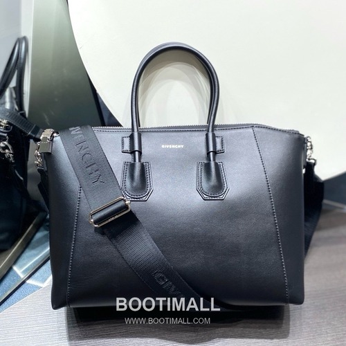 Givenchy Antigona Sport Medium Calfskin Orange Top Handle Bag 지방시 안티고나 미디엄 카프스킨 오렌지 탑핸들백 37cm