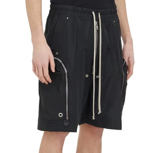 Rick Owens Zip Pocket Shorts Black 릭오웬스 지퍼 포켓 쇼츠 블랙