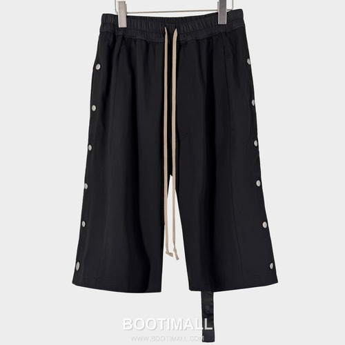 Rick Owens Slit Bermuda Shorts Black 릭오웬스 슬릿 버뮤다 쇼츠 블랙