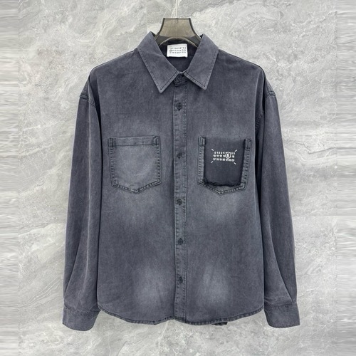 Maison Margiela Washed Cotton Shirt Cotton 메종 마르지엘라 워시드 코튼 셔츠 코튼