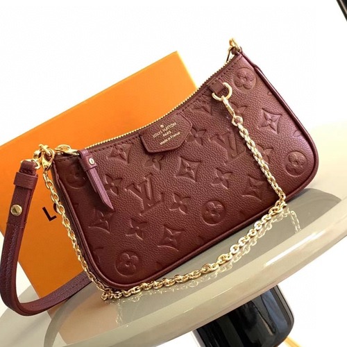 Louis Vuitton Easy Pouch Monogram Leather Dune 루이비통 이지 파우치 모노그램 레더 샌드 19cm