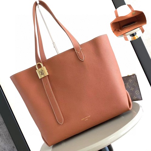 Louis Vuitton Low Key Cabas MM Grained Cowhide Leather Black Tote Bag 루이비통 로우 키 카바스 미디엄 그레인드 소가죽 블랙 토트백 47cm