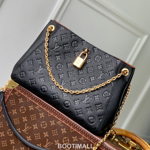 Louis Vuitton Anytime PM Monogram Empreinte Leather Gray Handbag 루이비통 애니타임 PM M14414 모노그램 앙프렝뜨 레더 그레이 핸드백 34cm