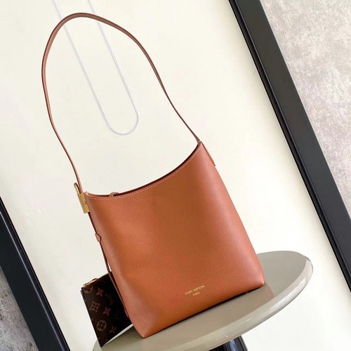 Louis Vuitton Low Key Hobo Small Smooth Calfskin Beige Hobo Bag 루이비통 로우 키 호보 스몰 M25352 스무스 카프스킨 베이지 호보백 28cm