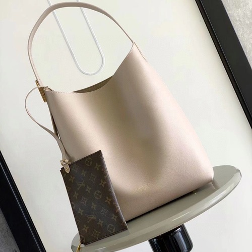 Louis Vuitton Low Key Hobo MM Cowhide Leather Black Hobo Bag 루이비통 로우 키 호보 미디엄 M24856 소가죽 블랙 호보백 35cm