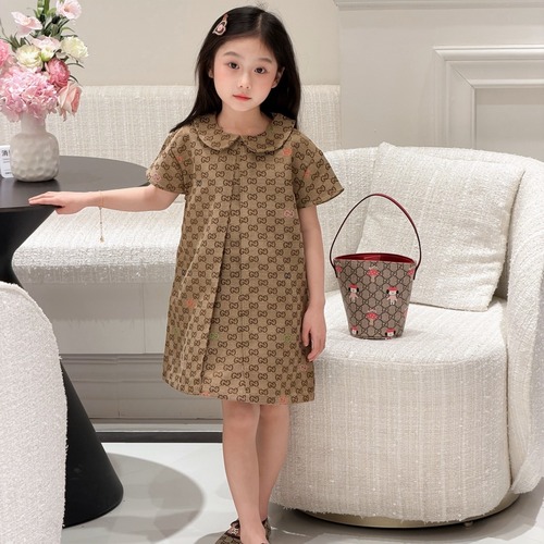 Gucci GG Jacquard Denim Dress Denim Brown 구찌 GG 자카드 데님 드레스 데님 브라운