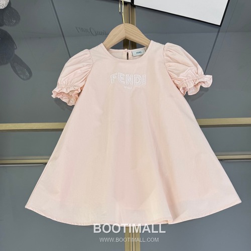 Balenciaga Letter Embroidered A-Line Light Blue Dress 발렌시아가 레터 자수 A라인 라이트 블루 드레스