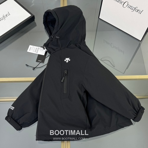 Balenciaga Kids Logo Down Black Down Jacket 발렌시아가 키즈 로고 다운 블랙 다운 재킷