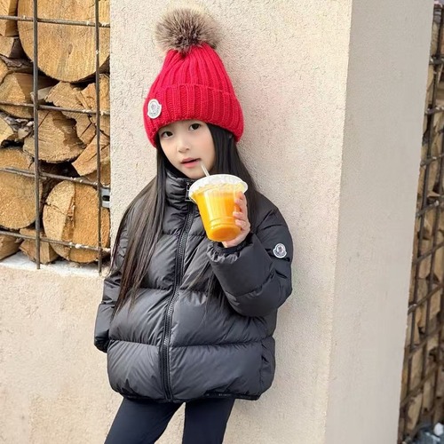 Balenciaga Kids Puffer Duck Down Black Down Jacket 발렌시아가 키즈 퍼퍼 덕다운 블랙 다운 재킷